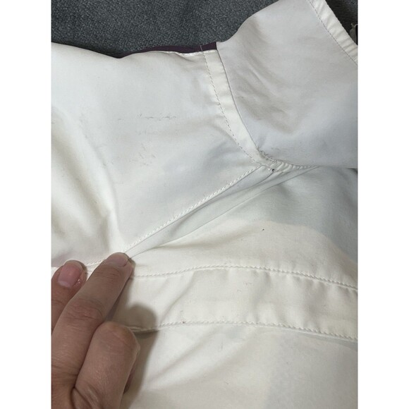 Rbk Jacket Women Large White Outdoors Transitional Easy Everyday Boatride Lounge - Picture 14 of 14